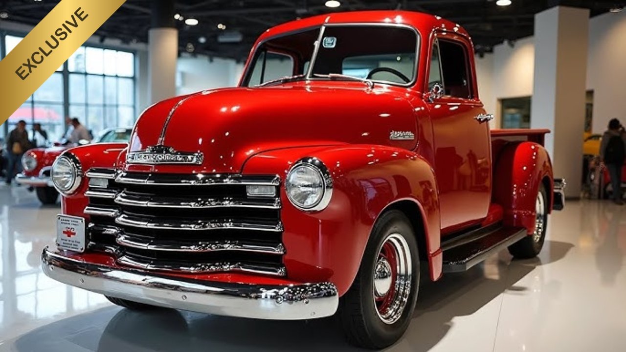 2026 Chevrolet 3100 Pickup Returns: Blending Timeless Style with Modern Performance