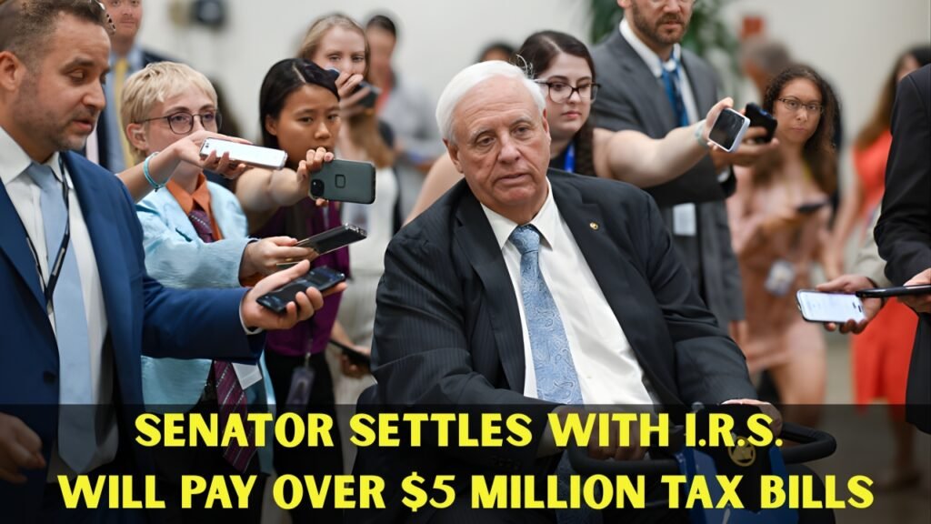 Senator Settles With I.R.S., Will Pay Over $5 Million in Outstanding Tax Bills