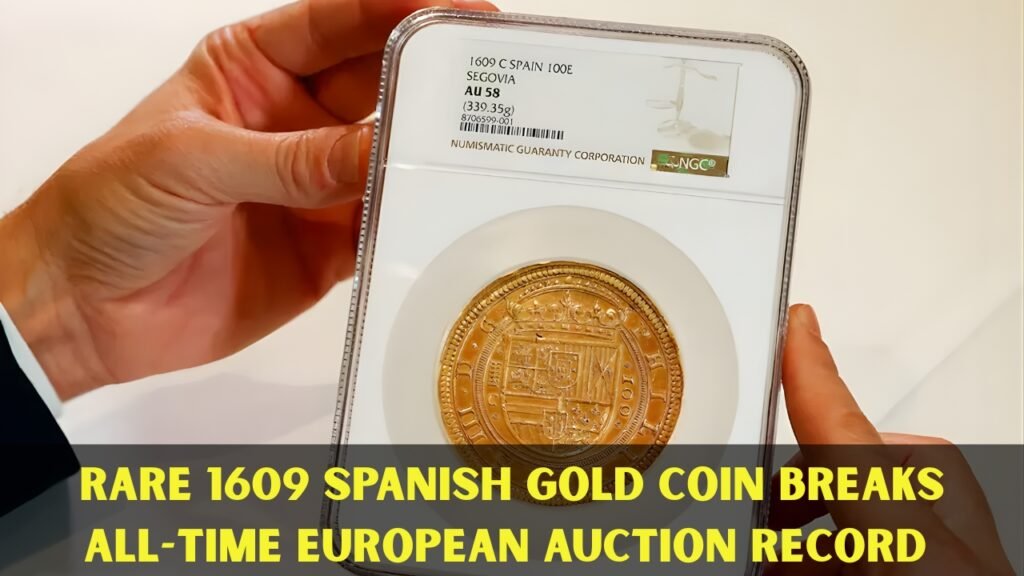 Rare 1609 Spanish Gold Coin Breaks All-Time European Auction Record in Stunning Sale