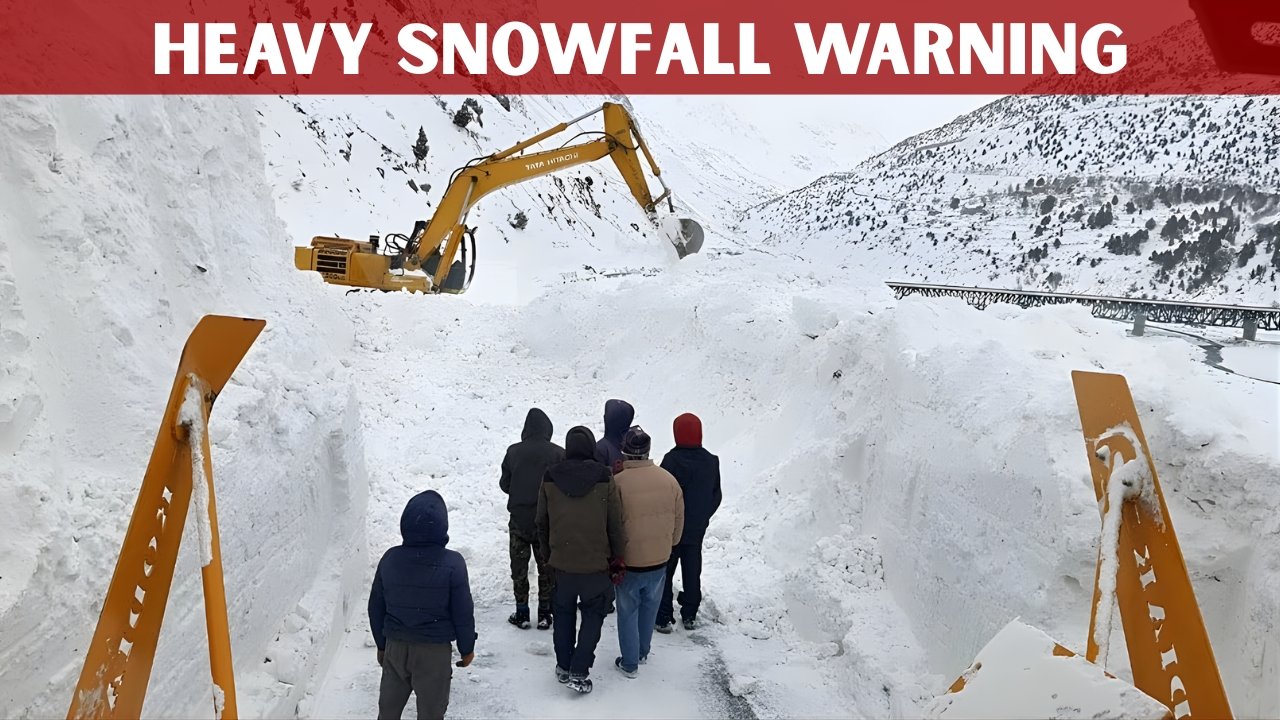 Heavy Snowfall Warning: 13 Inches Predicted as Authorities Advise Maximum Caution