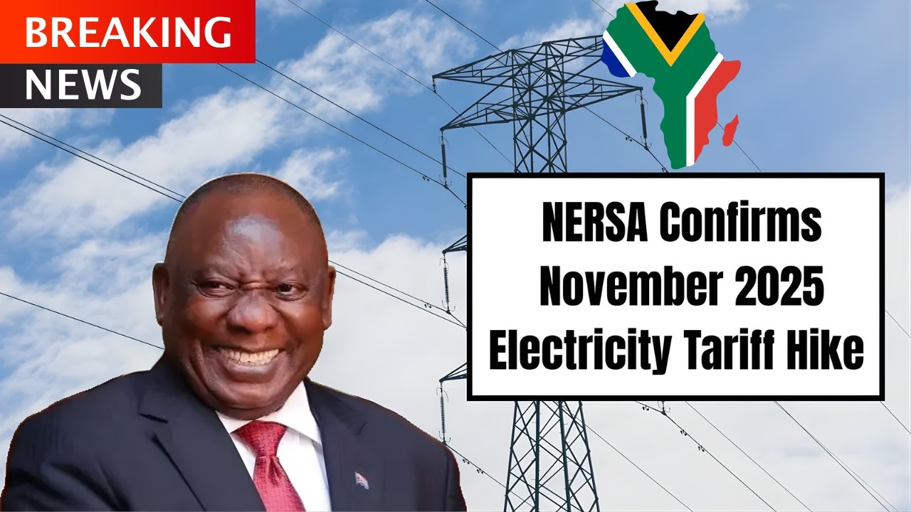 NERSA Issues Warning as November 2025 Electricity Tariffs Rise — Check the New Rates Now
