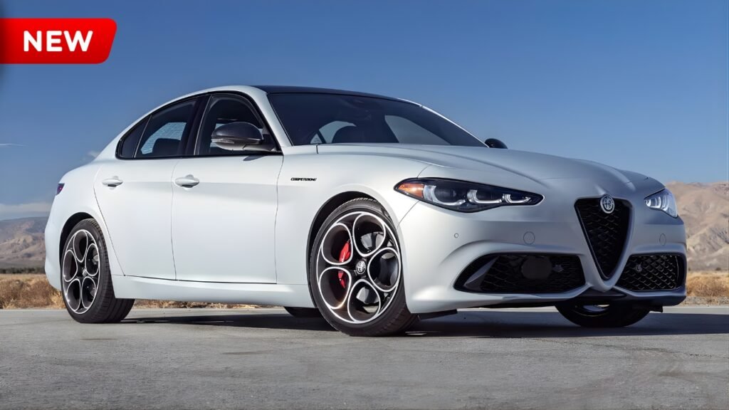 All-New 2026 Alfa Romeo Giulia Debuts With Bold Styling and High-Tech Upgrades