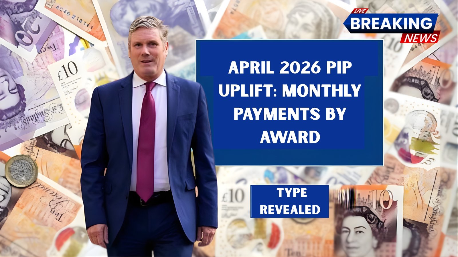 April 2026 PIP Uplift: Monthly Payments by Award Type Revealed