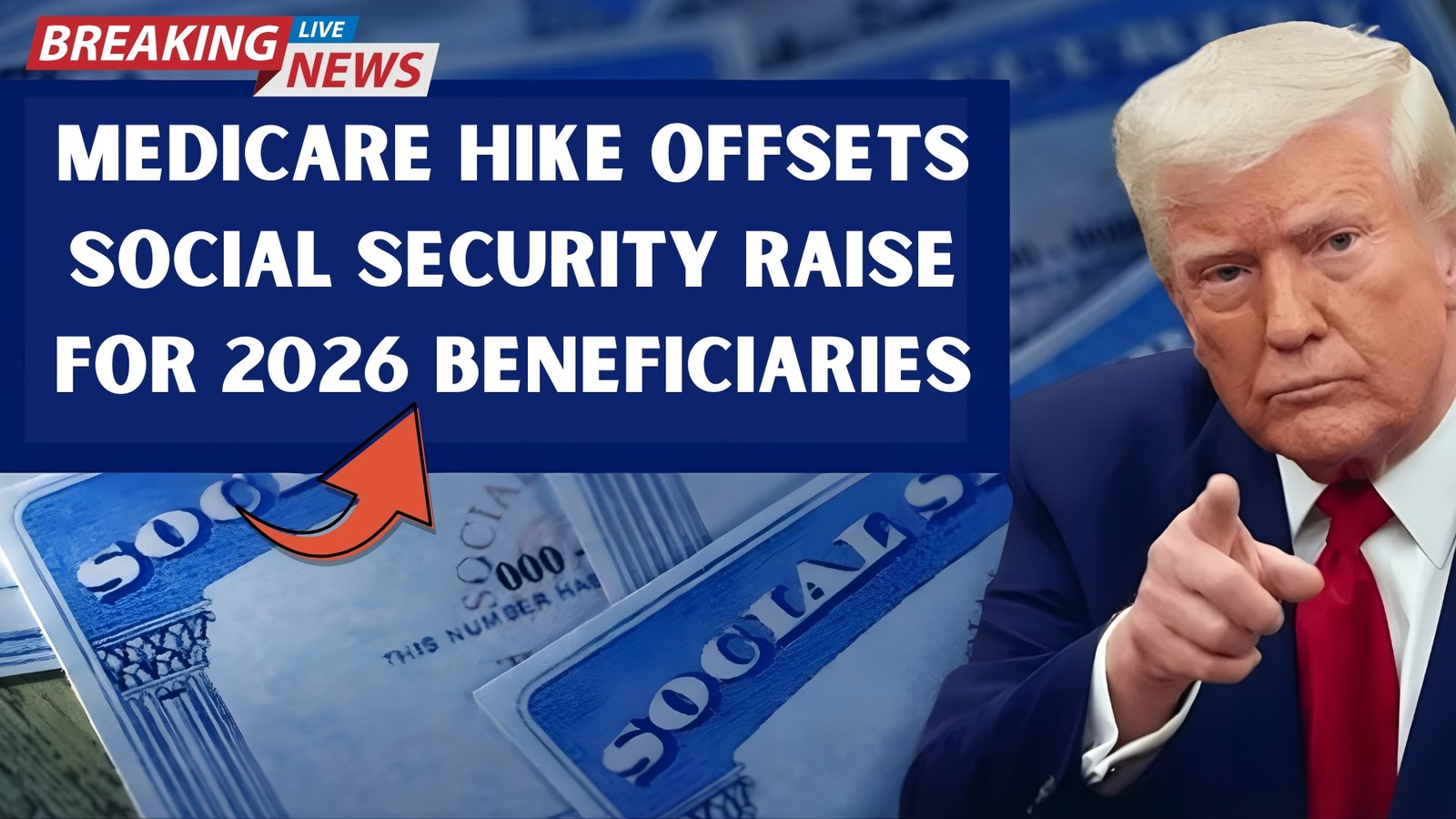 Medicare Hike Offsets Social Security Raise for 2026 Beneficiaries