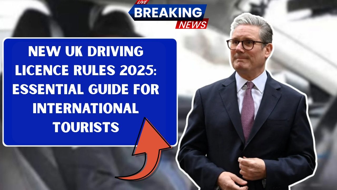 New UK Driving Licence Rules 2025: Essential Guide for International Tourists