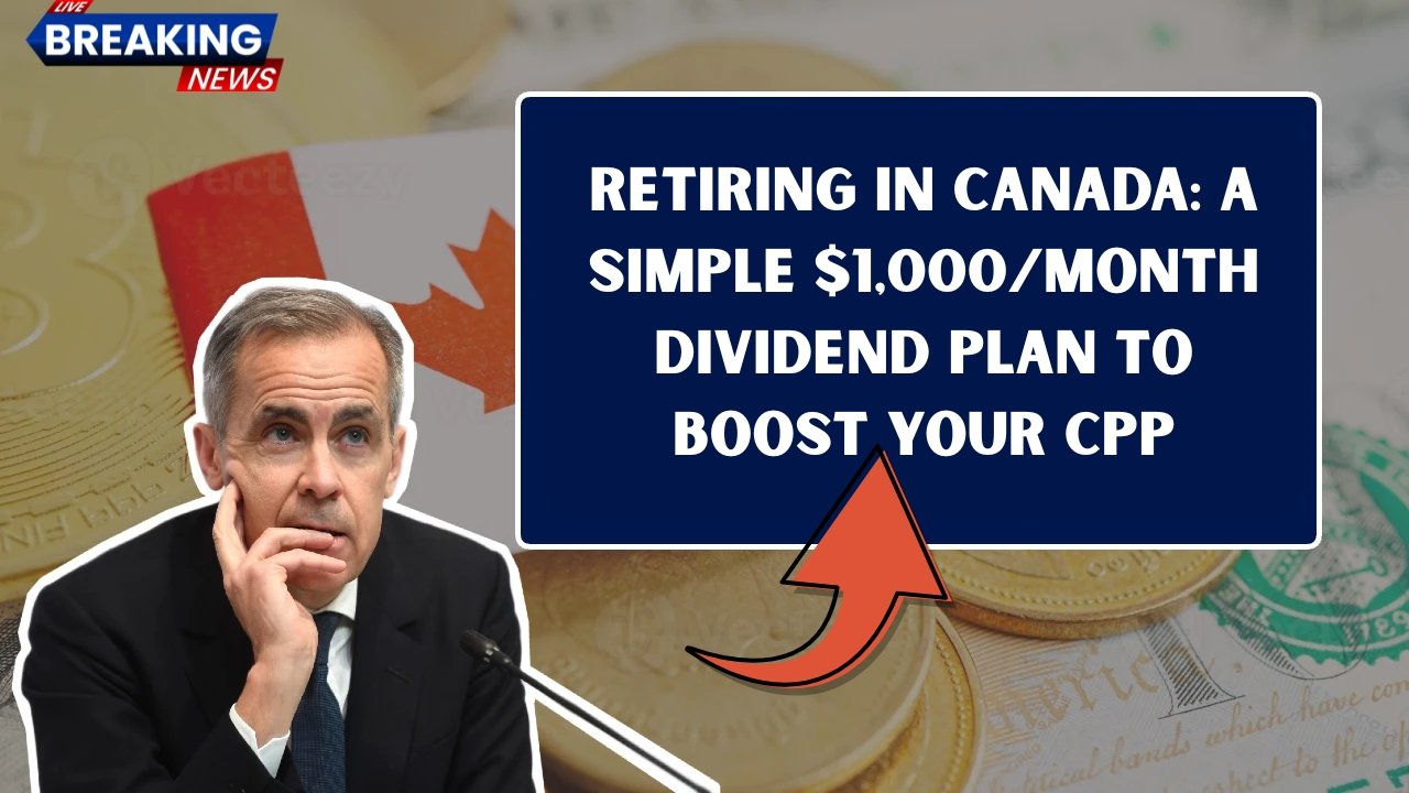 Retiring in Canada: A Simple $1,000/Month Dividend Plan to Boost Your CPP