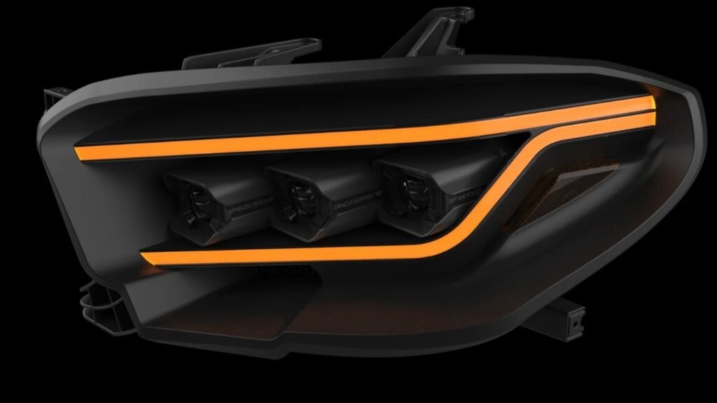 The Future of Car Lighting: Innovative LED Headlights Debut Without a Lens