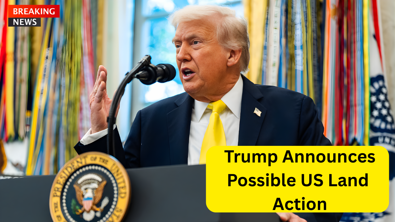 Trump Announces Possible US