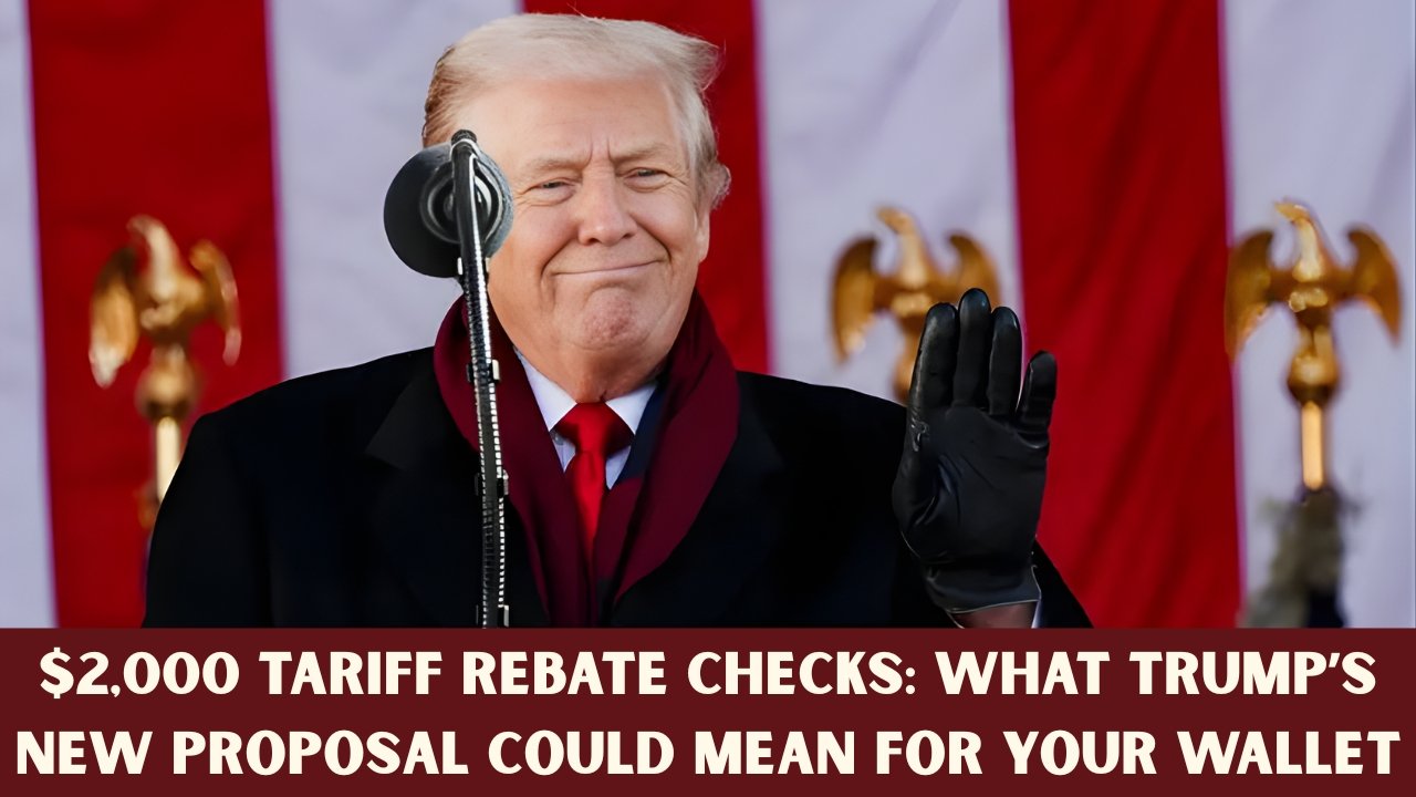 $2,000 Tariff Rebate Checks: What Trump’s New Proposal Could Mean for Your Wallet