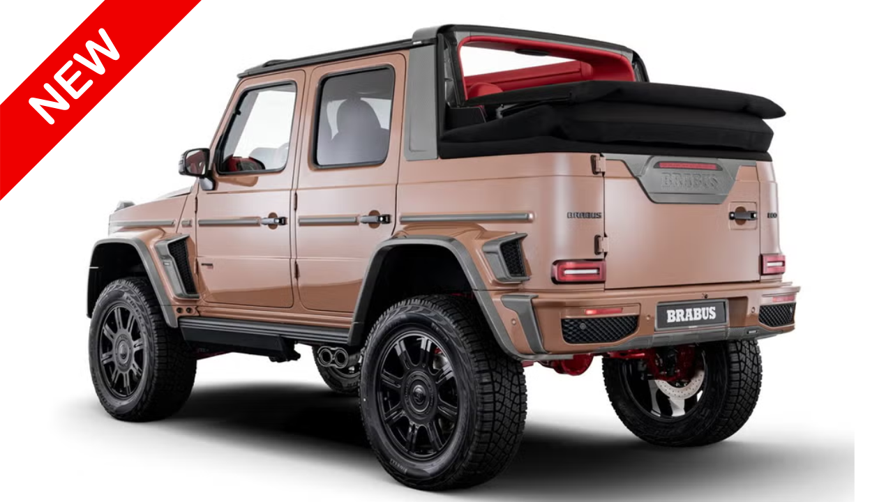Brabus Has Built the Mercedes G-Wagen Convertible You’ve Always Wanted