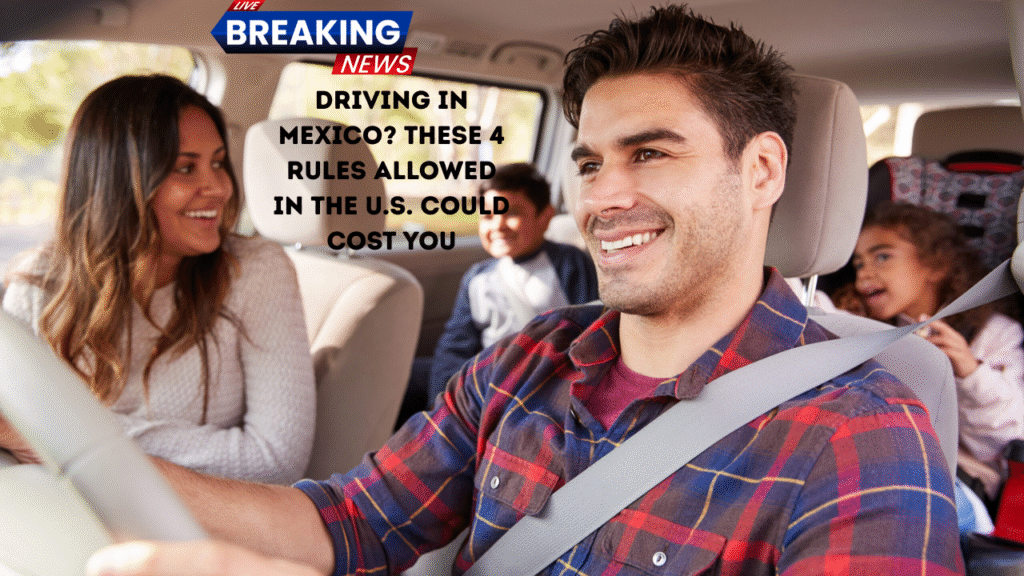 Driving in Mexico? These 4 Rules Allowed in the U.S. Could Cost You