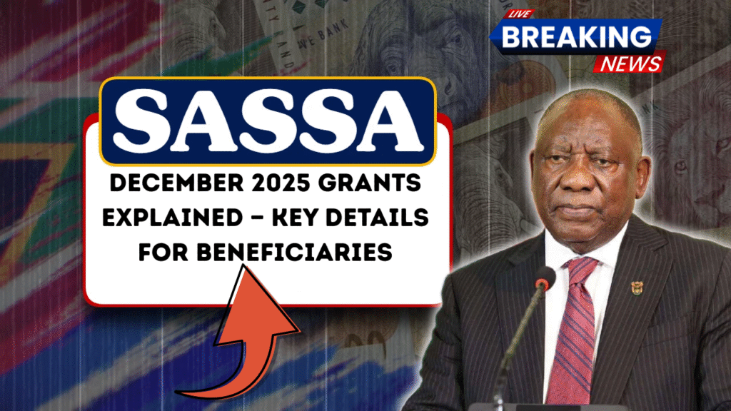 SASSA December 2025 Grants Explained — Key Details for Beneficiaries