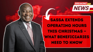 SASSA Extends Operating Hours This Christmas — What Beneficiaries Need to Know