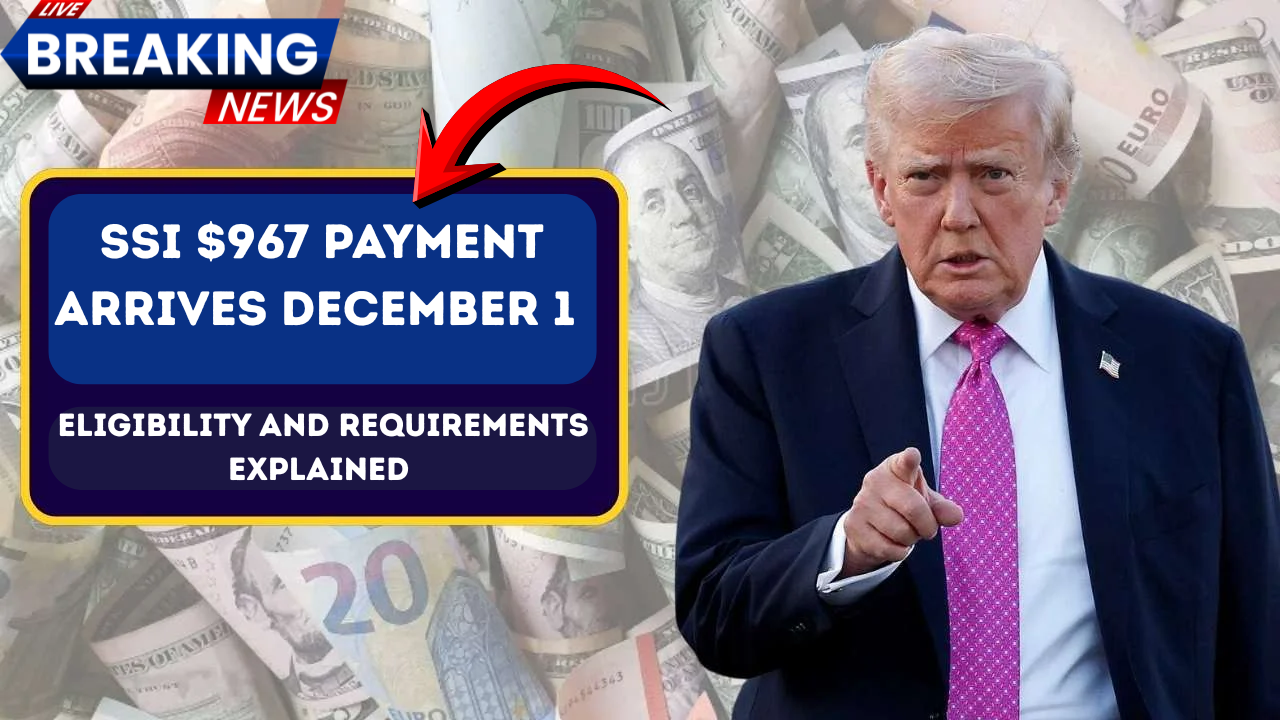 SSI $967 Payment Arrives December 1: Eligibility and Requirements Explained