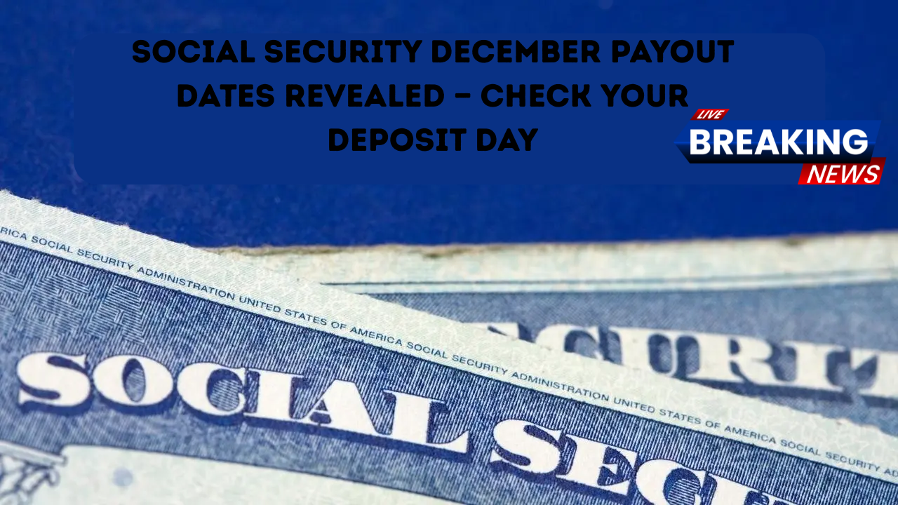 Social Security December Payout Dates Revealed — Check Your Deposit Day