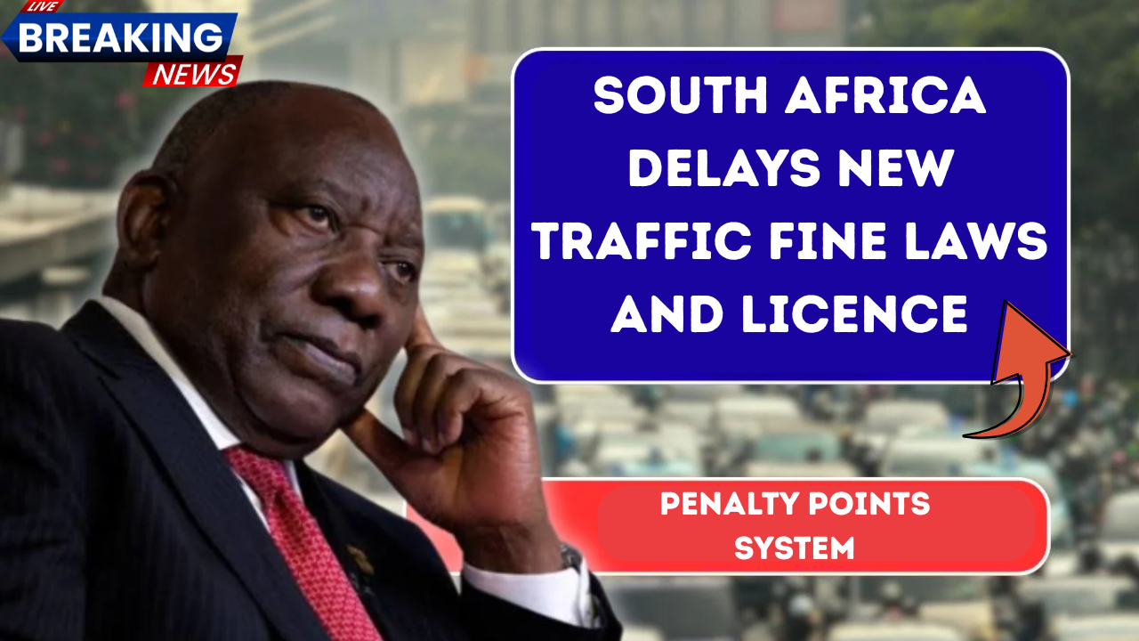 South Africa Delays New Traffic Fine Laws and Licence Penalty Points System