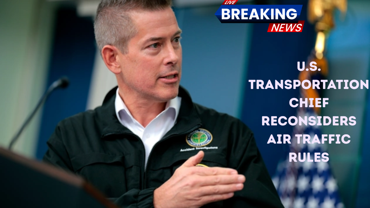 U.S. Transportation Chief Reconsiders Air Traffic Rules — Talks to Musk About Reform