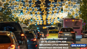 UK Drivers Warned of Up to £5,000 Fine for Breaking Little-Known Christmas Driving Rule