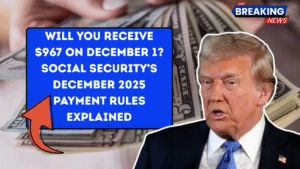 Will You Receive $967 on December 1? Social Security’s December 2025 Payment Rules Explained